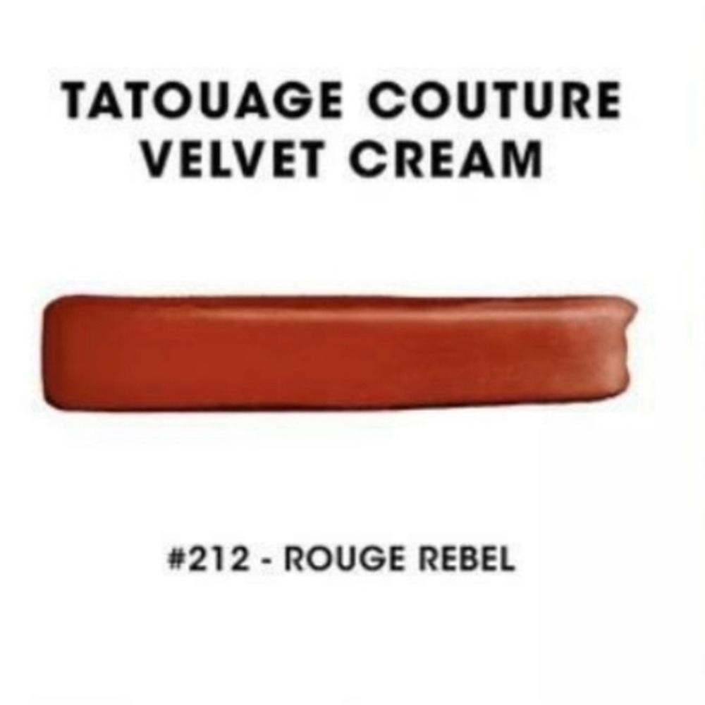 Yves Saint Laurent Tatouage Couture Velvet Cream Lipstick - Rouge Rebel 212 - Picture 6 of 7